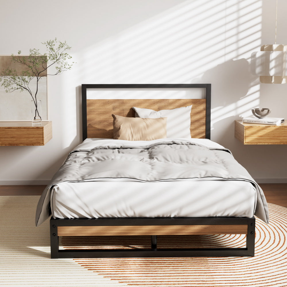 Artiss Bed Frame Metal Frame DANE - King Single
