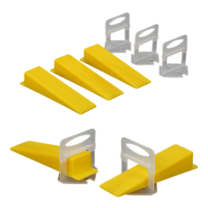 1000x Tile Leveling System Clips Levelling Spacer Tiling Tool Floor Wall